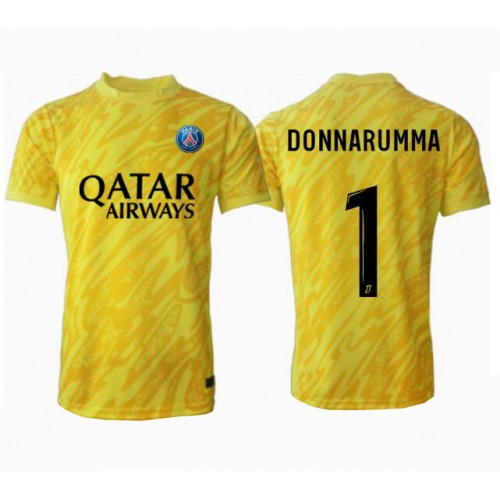 Fotballdrakt Herre Paris Saint-Germain Gianluigi Donnarumma #1 Keeper Tredjedrakt 2024-25 Kortermet
